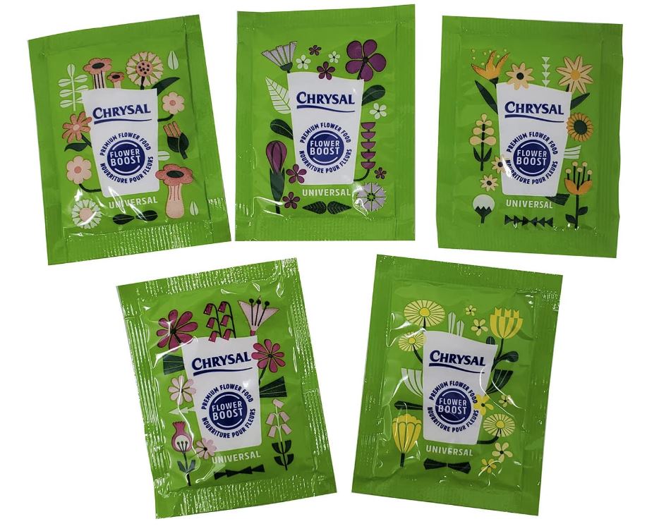 Chrysal Flower Food -100 Packets